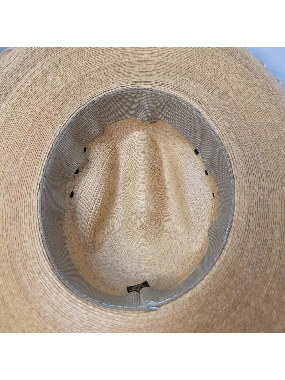 NEW WESTERN DESIGNER COWBOY HAT W/ BAND OF BEADS (Size 7 )